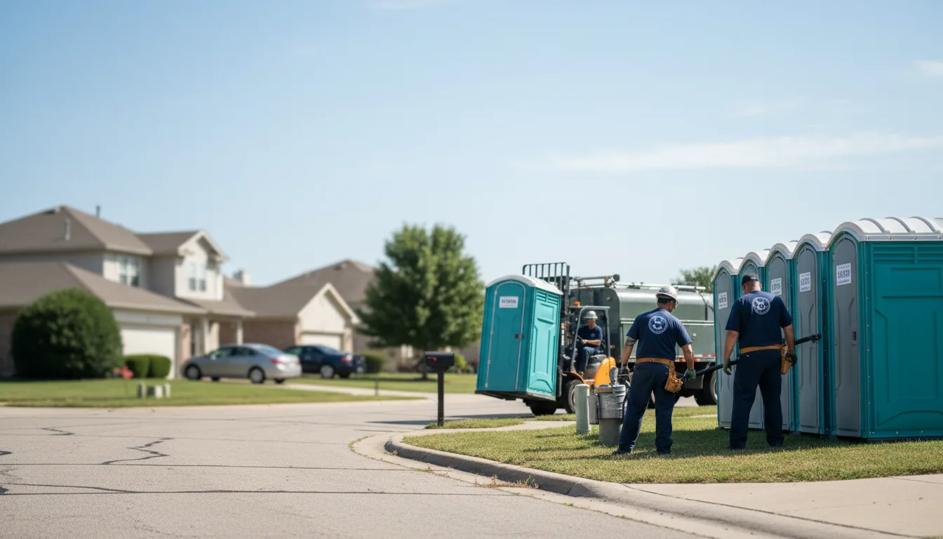 Porta Potty Rental in Milroy, IN near me